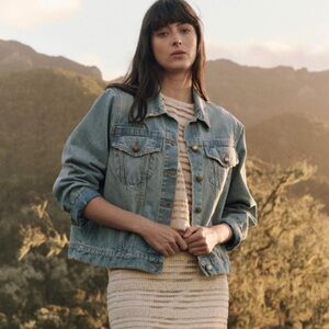 The Great. The Slouchy Jean jacket